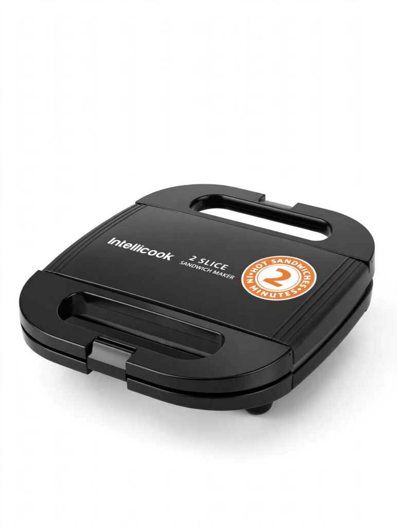 Intellicook 2-Slice Sandwich Maker